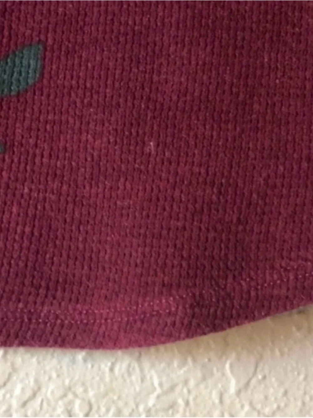 Old Navy Shirt Girls Burgundy Floral Long Sleeve Shirt Casual Top Sz Toddler 4T